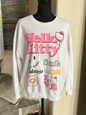 Hello Kitty Graphic Coquette Sanriocore Cute Kawaii Sweatshirt